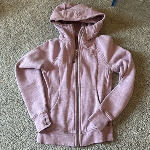 lululemon full zip scuba jacket! size 4